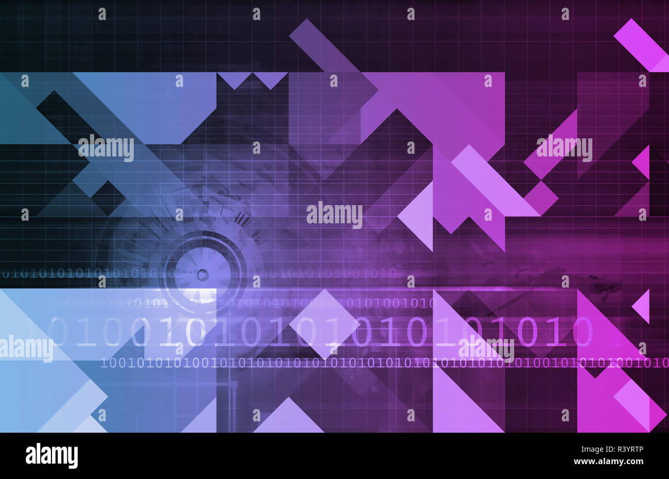 Business Intelligence Abstract Stockfoto