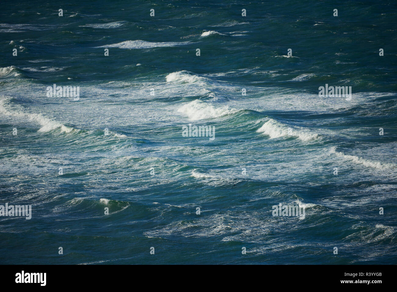 Bremsen Wellen, Nordsee, Deutschland Stockfoto