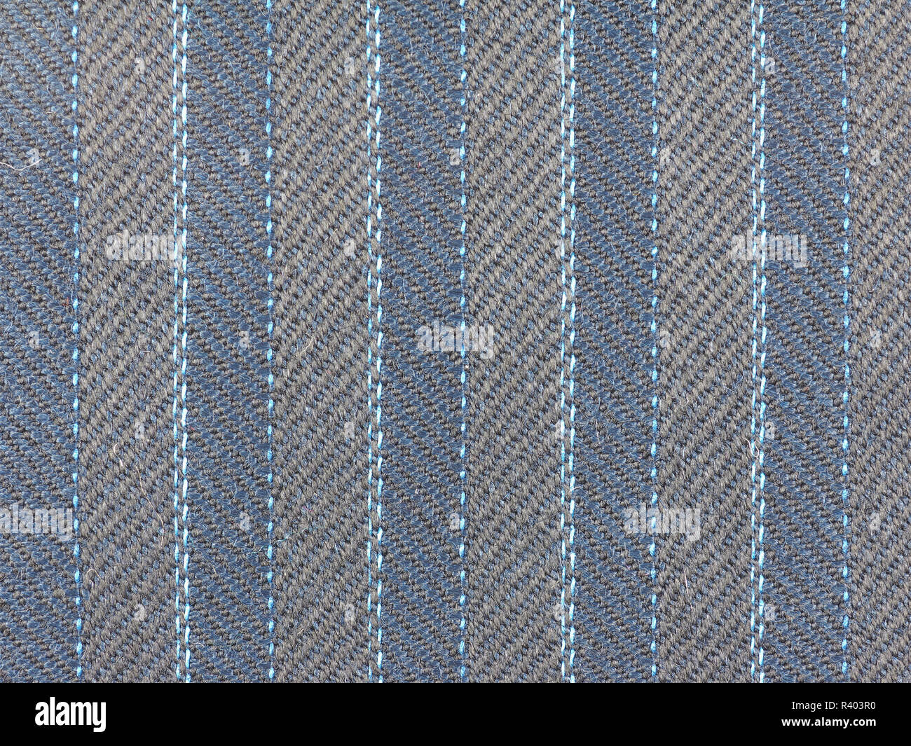 Hellblauer Stoff Hintergrund Stockfoto