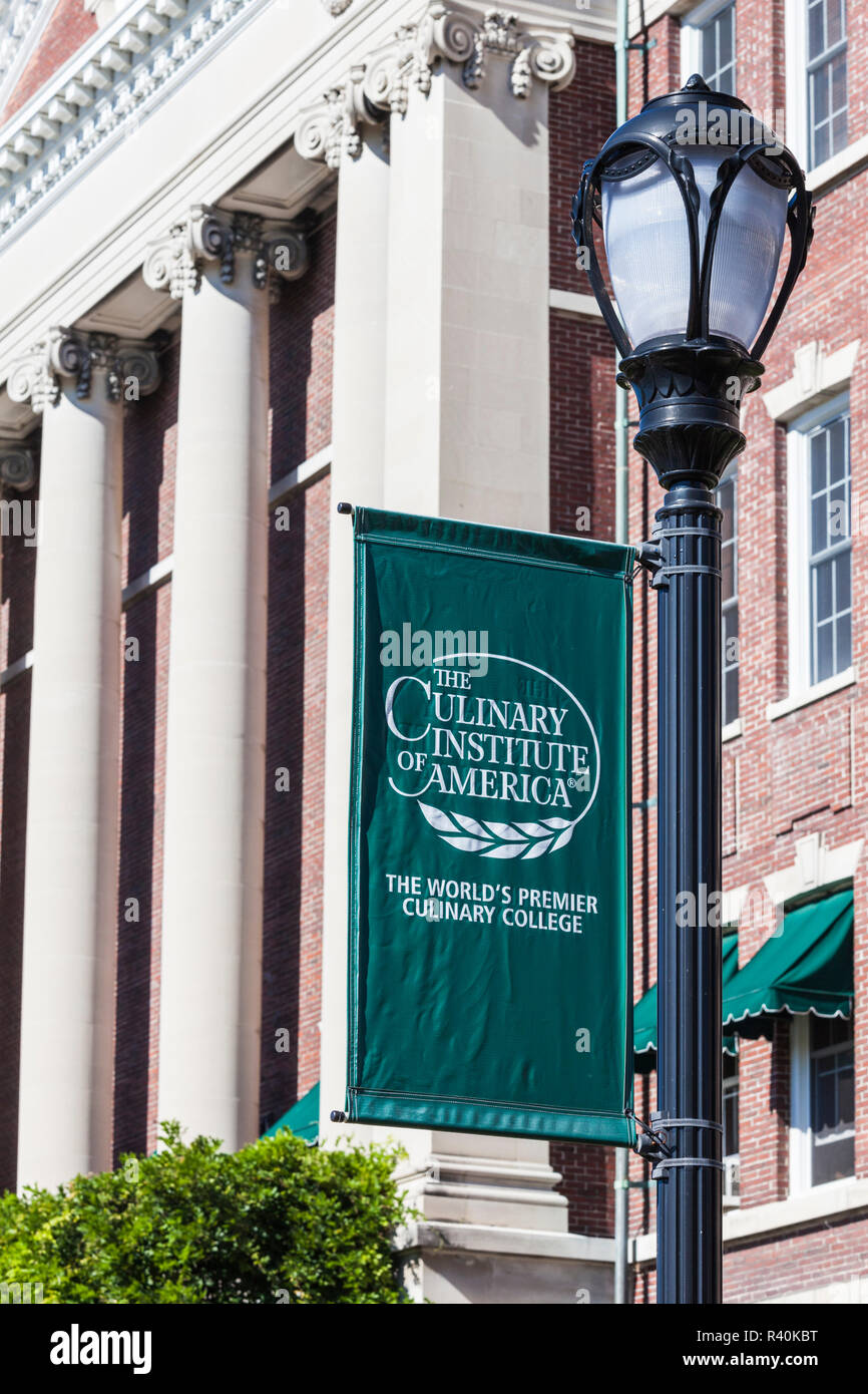USA, New York, Hudson Valley, Hyde Park, Culinary Institute of America, CIA, Premier uns Kochschule Stockfoto
