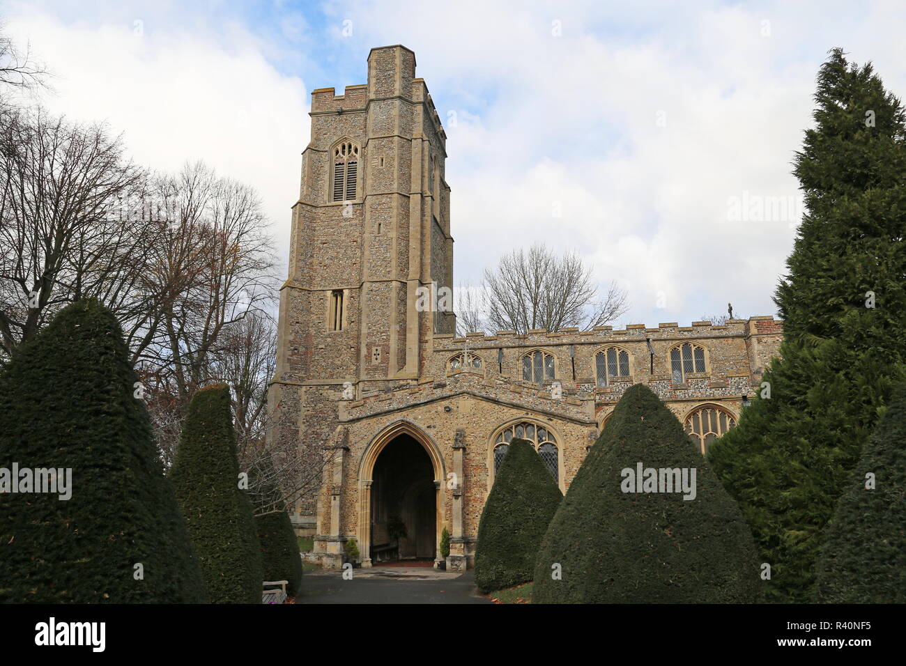 St Gregory's Kirche, Gregory Street, Sudbury, Grieskirchen Bezirk, Suffolk, East Anglia, England, Großbritannien, USA, UK, Europa Stockfoto