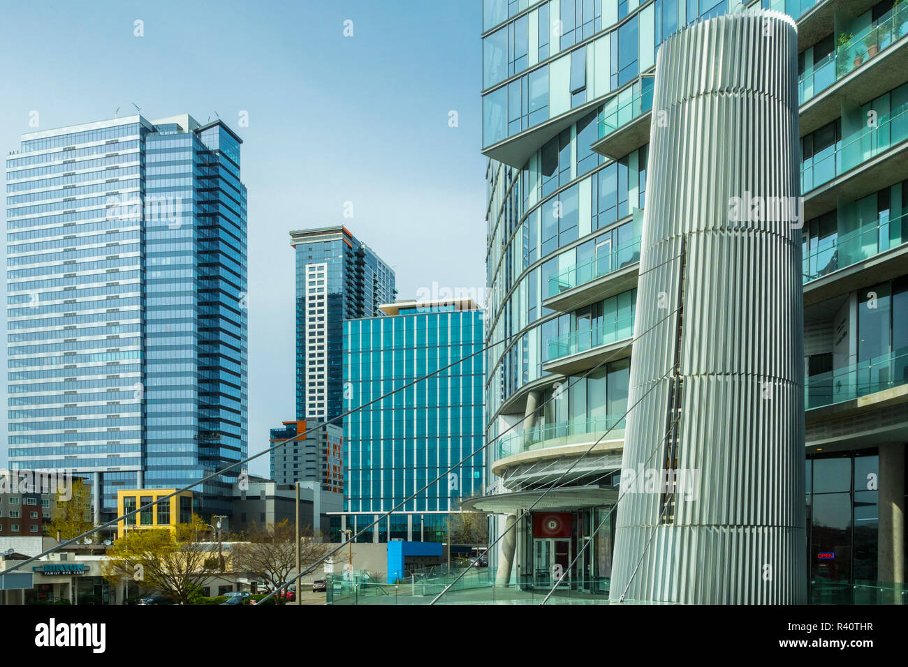 USA, Washington State, Bellevue. Soma Gebäude. (Redaktionelle nur verwenden) Stockfoto