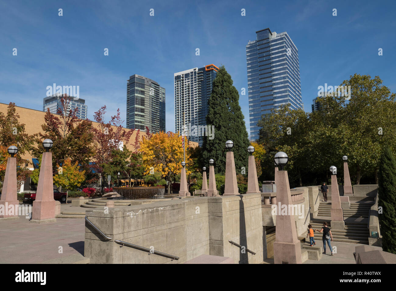 USA, Washington State, Bellevue Stockfoto