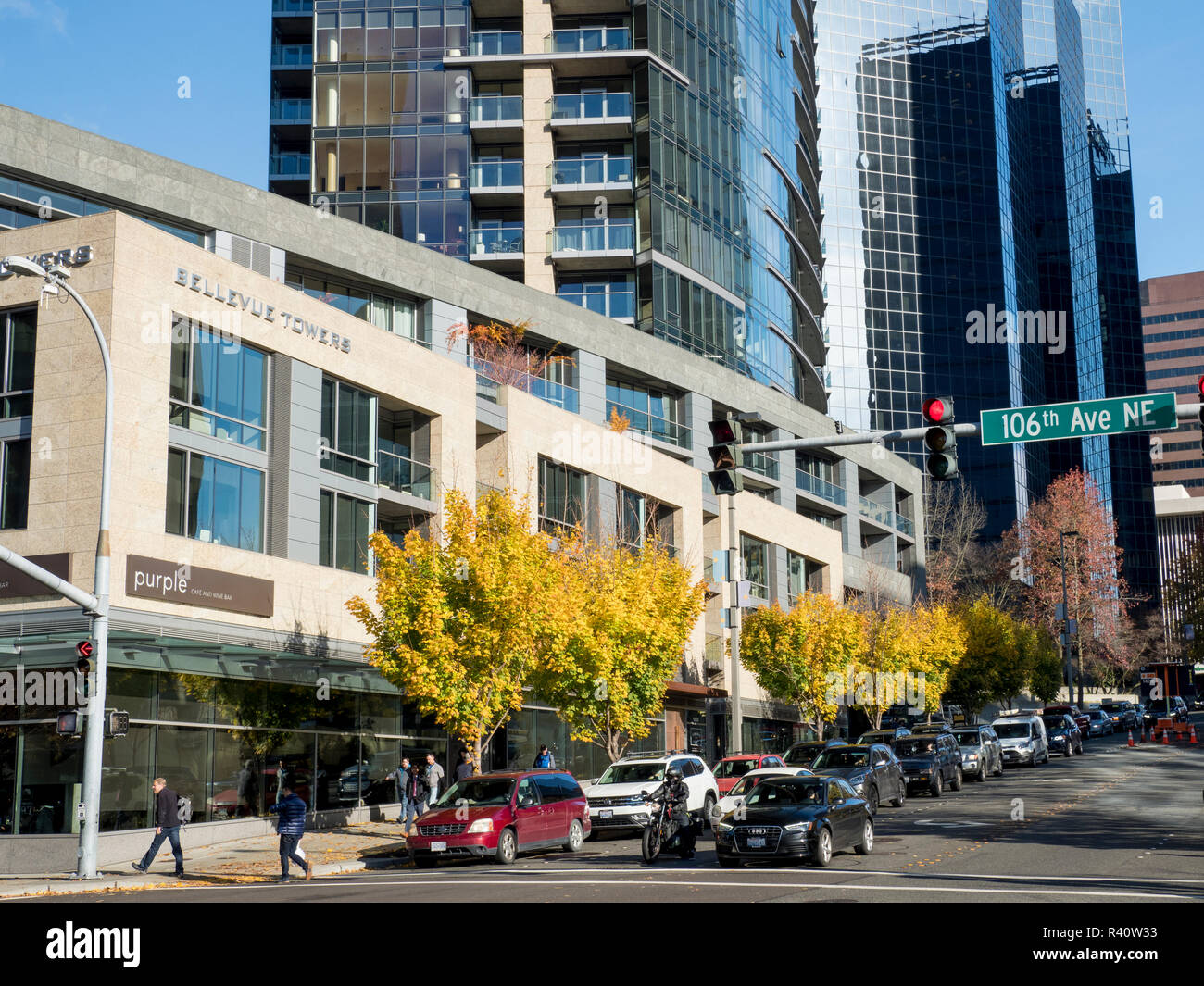 USA, Washington State, Bellevue. (Redaktionelle nur verwenden) Stockfoto