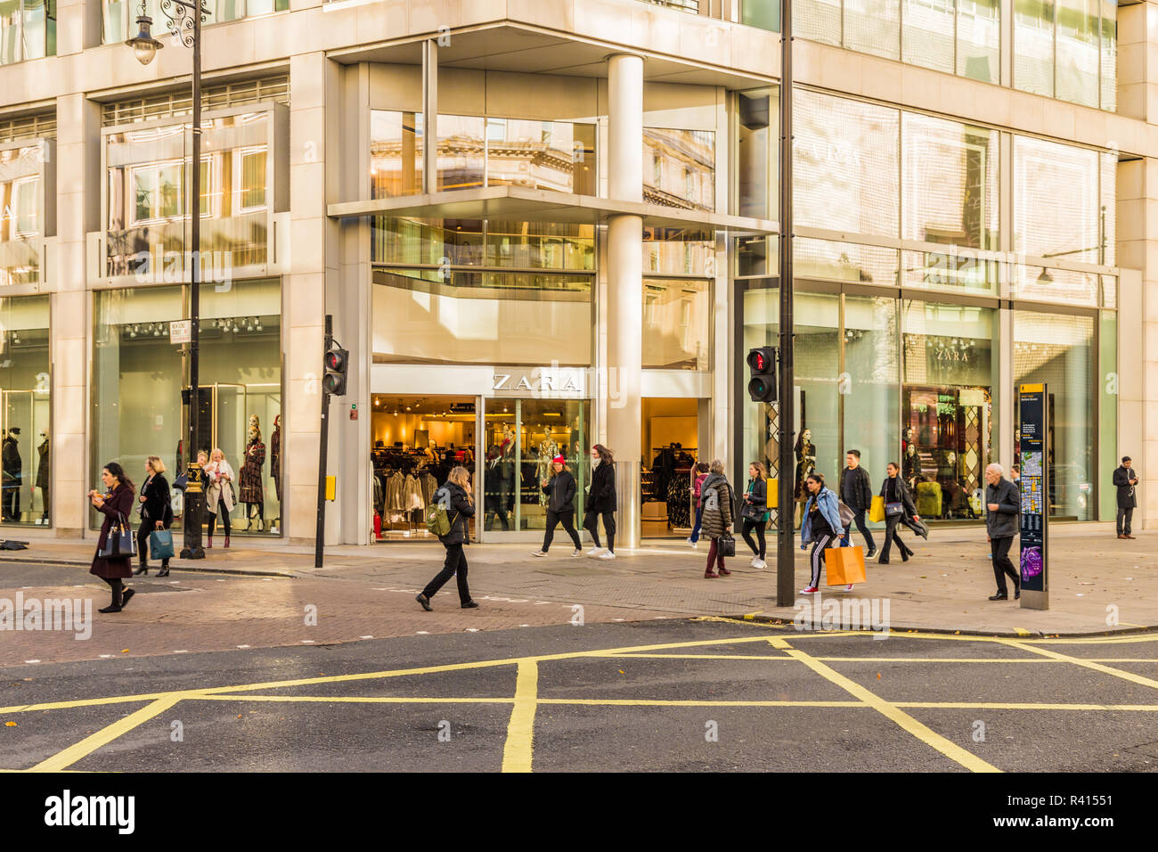 Eine typische Ansicht in London Stockfoto