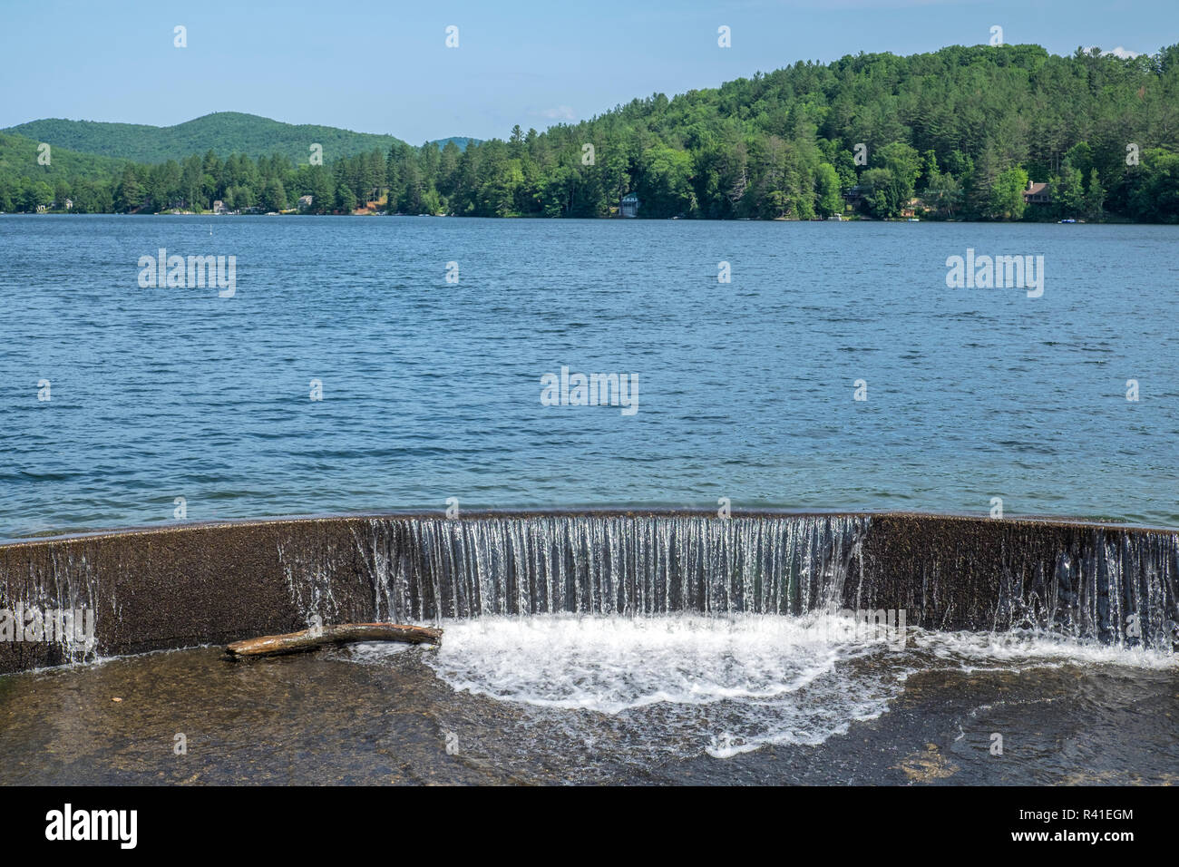 Echo Lake, Ludlow, Vermont, USA Stockfoto