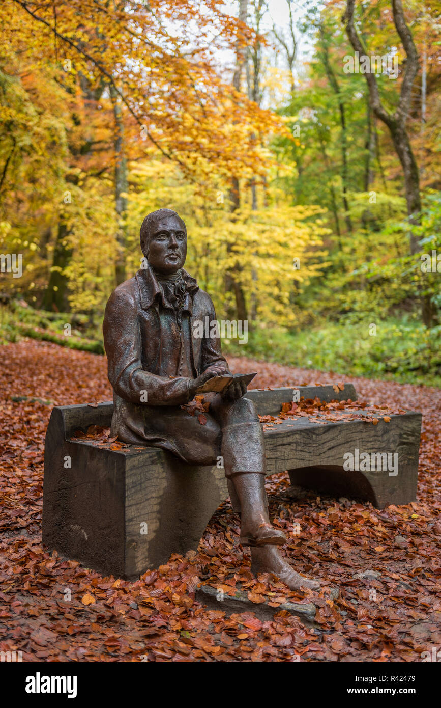 Verbrennungen an der Birks Aberfeldy Stockfoto