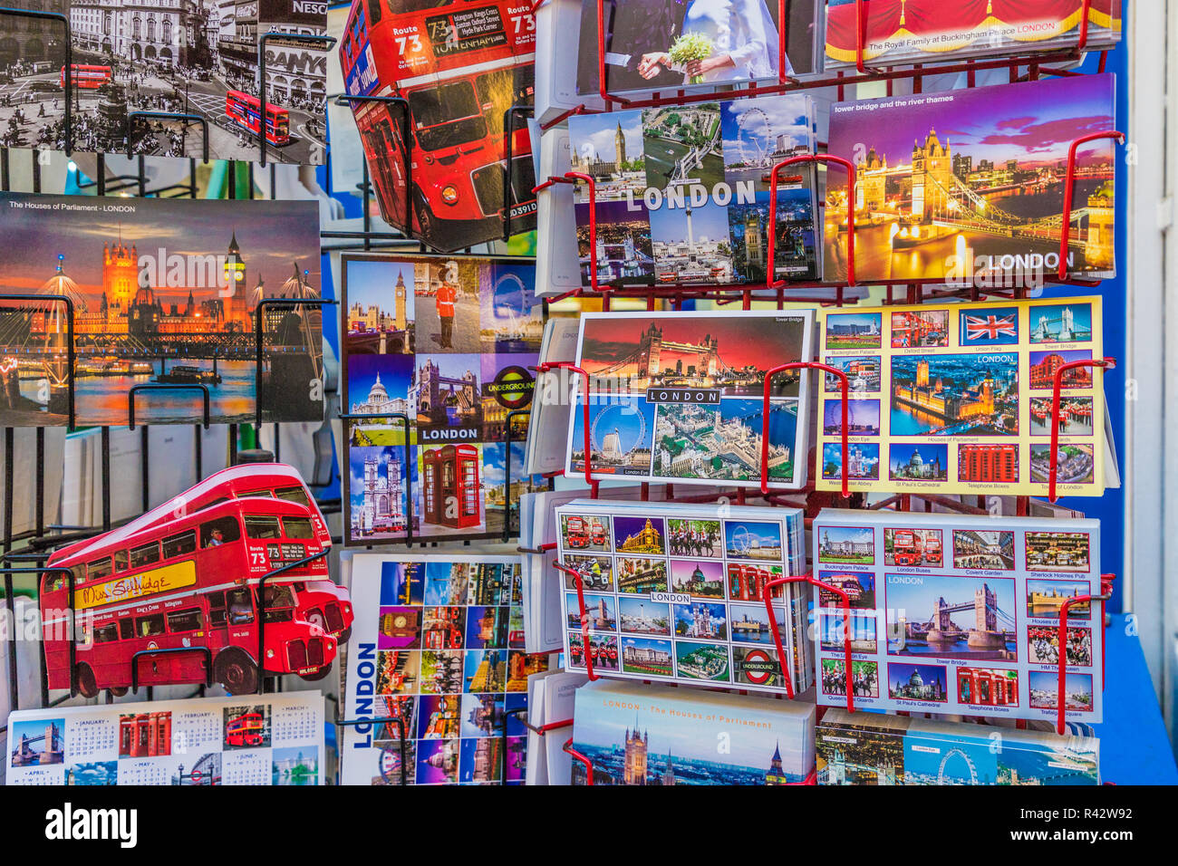 Eine typische Ansicht in London Stockfoto