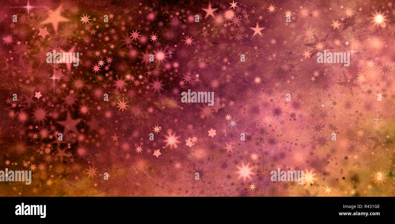 Weihnachten Sterne Textur Karte Stockfoto