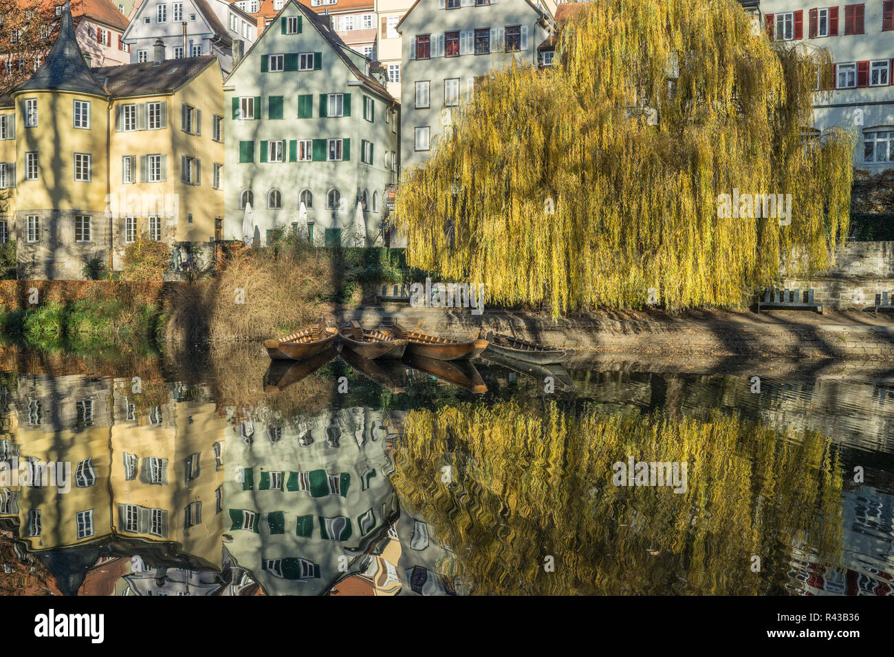 Die letzten Kähne Stockfoto