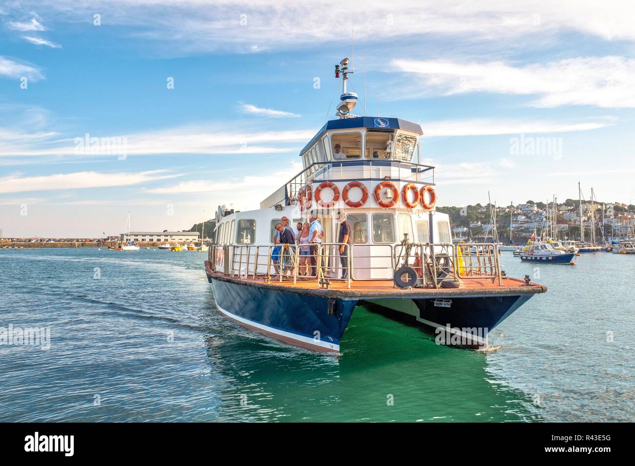 Herm Fähre Stockfoto