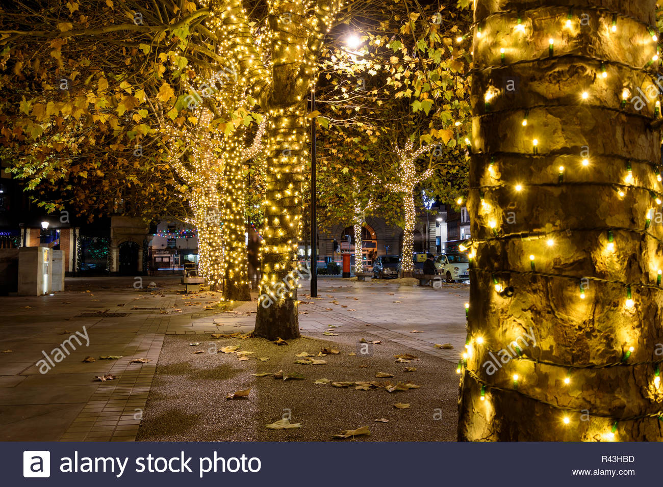 Ungewohnliche Weihnachtsbeleuchtung Stockfotos Und Bilder Kaufen Alamy