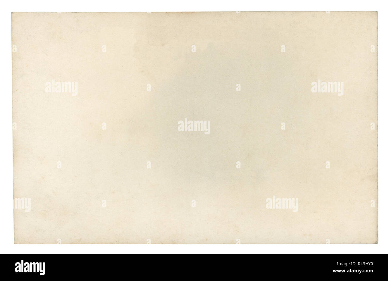 Vintage Papier Hintergrund isoliert - (clipping path enthalten) Stockfoto