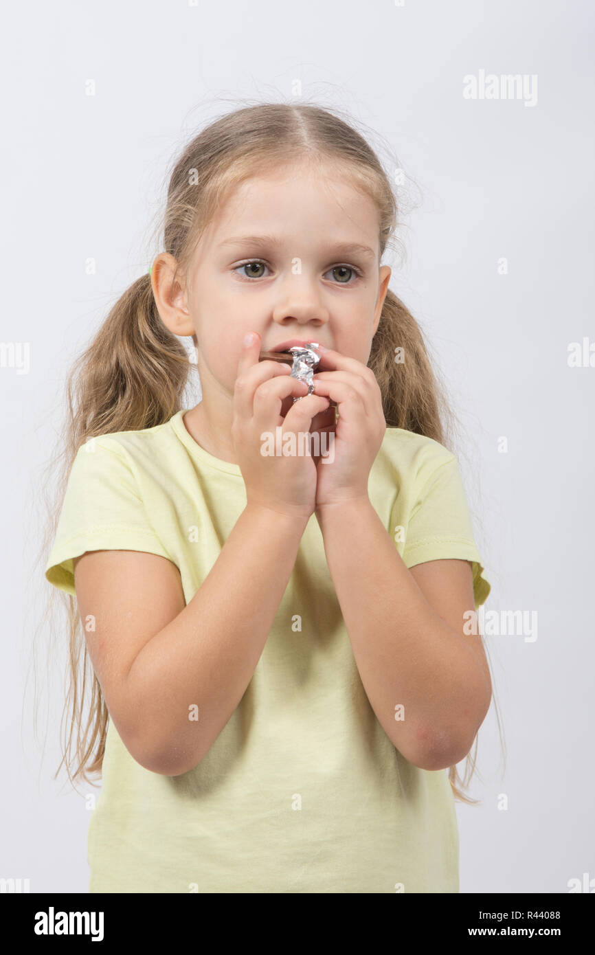 Süßes Girl Mit Überraschung Süßes Girl Mit Überraschung