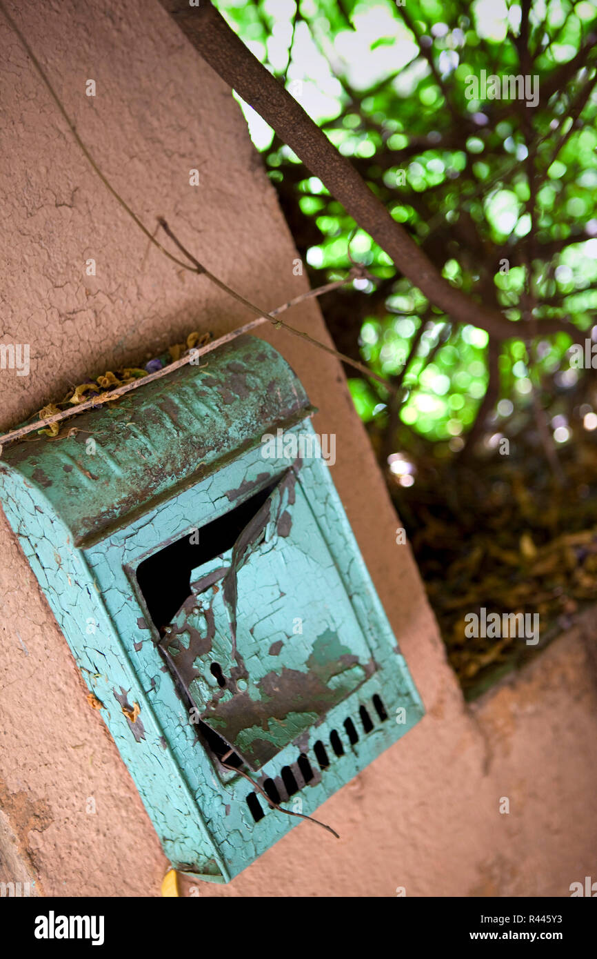 Alten Briefkasten Stockfoto