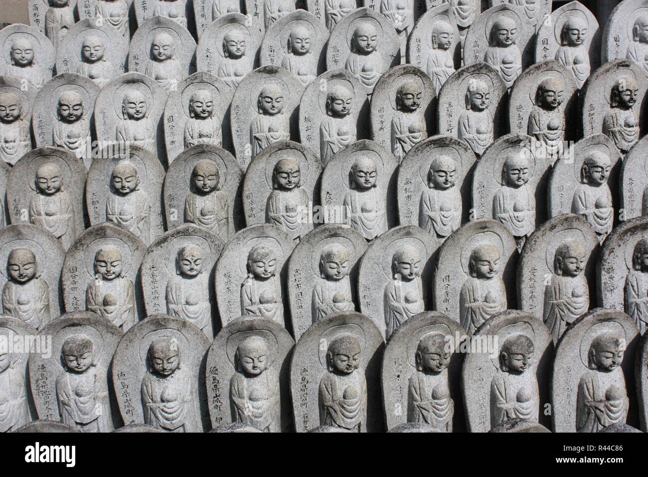 Buddha in Japan, shikoku Pilgerweg Stockfoto