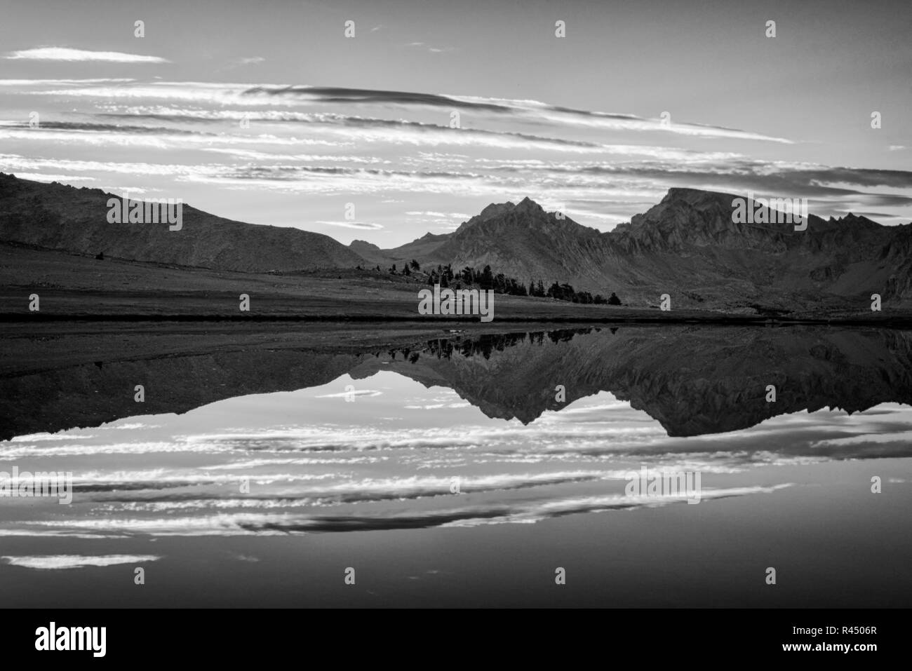 Landschaft in den Bergen der Sierra Nevada Stockfoto