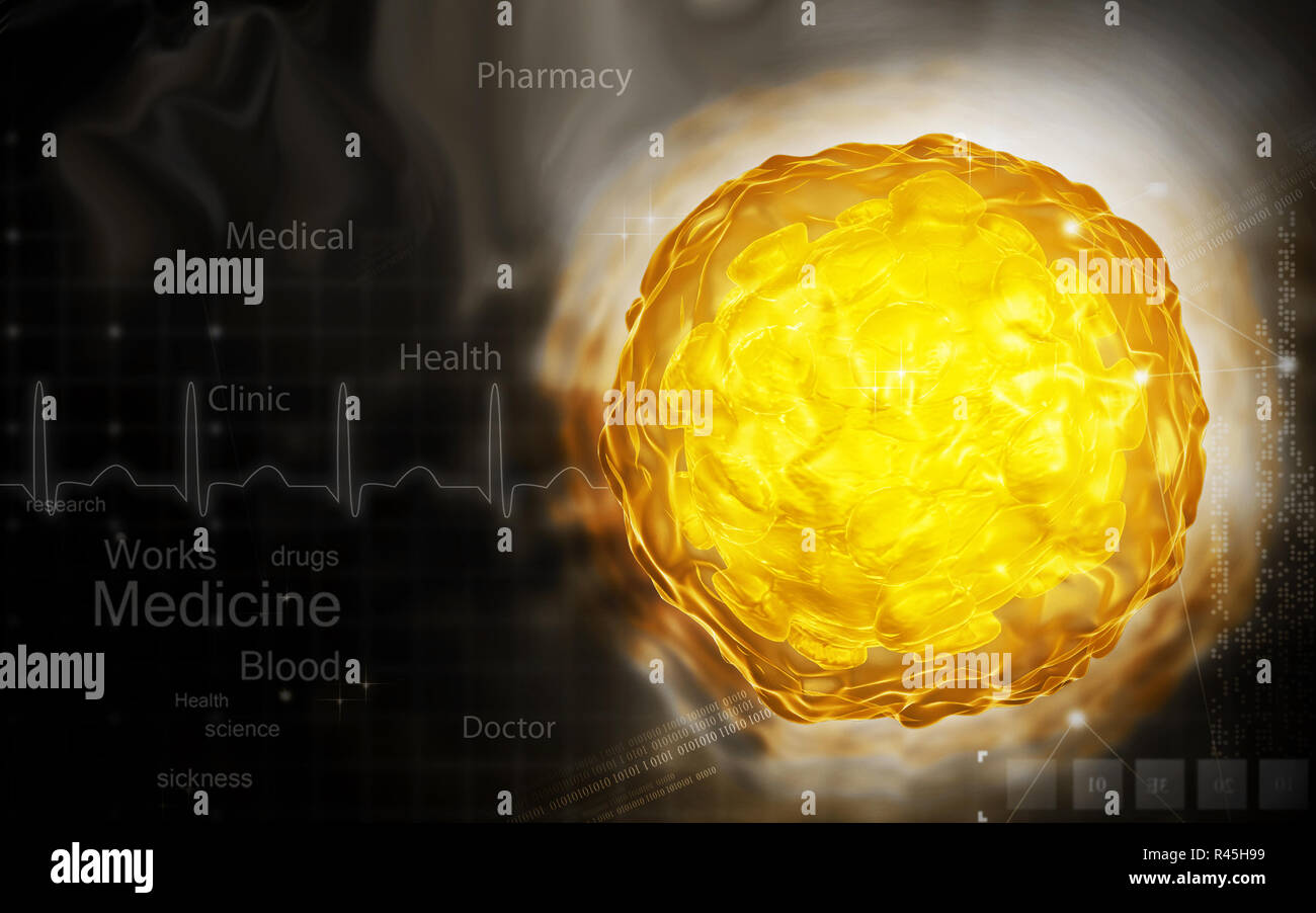 Polio Virus Stockfoto