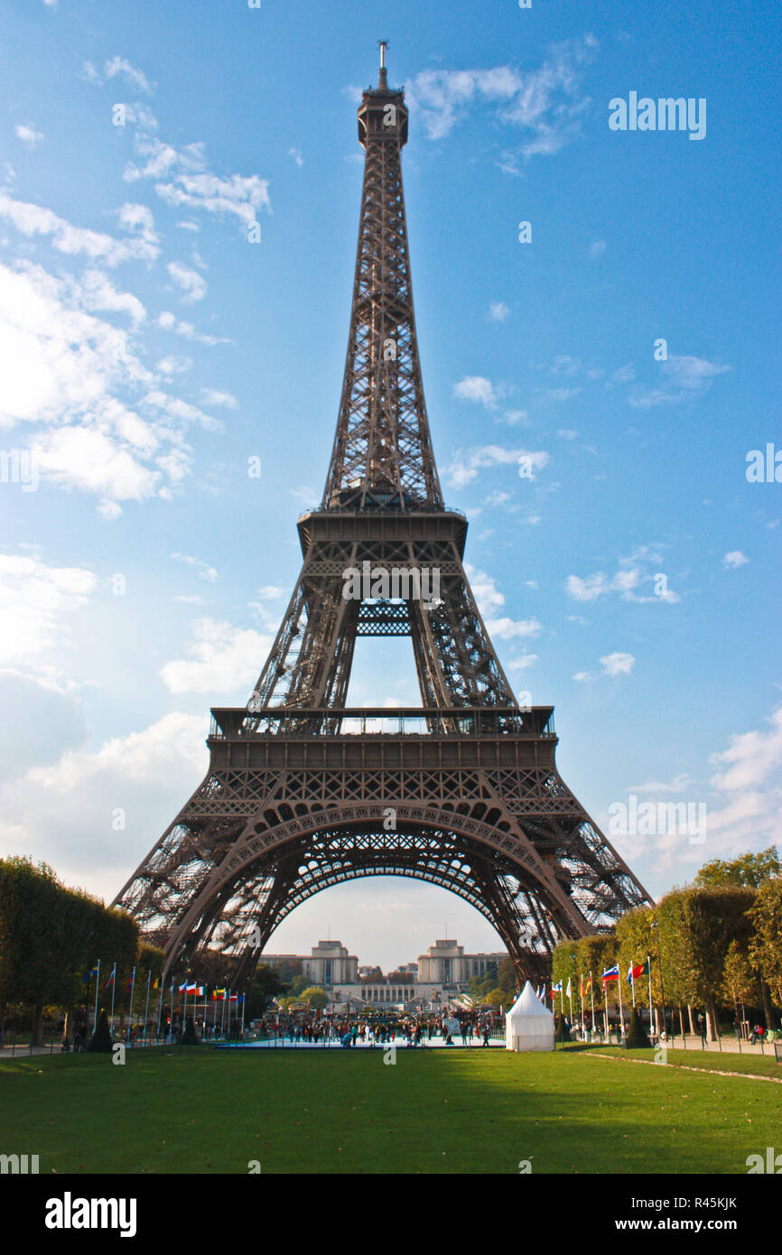 Paris Eiffelturm Stockfoto