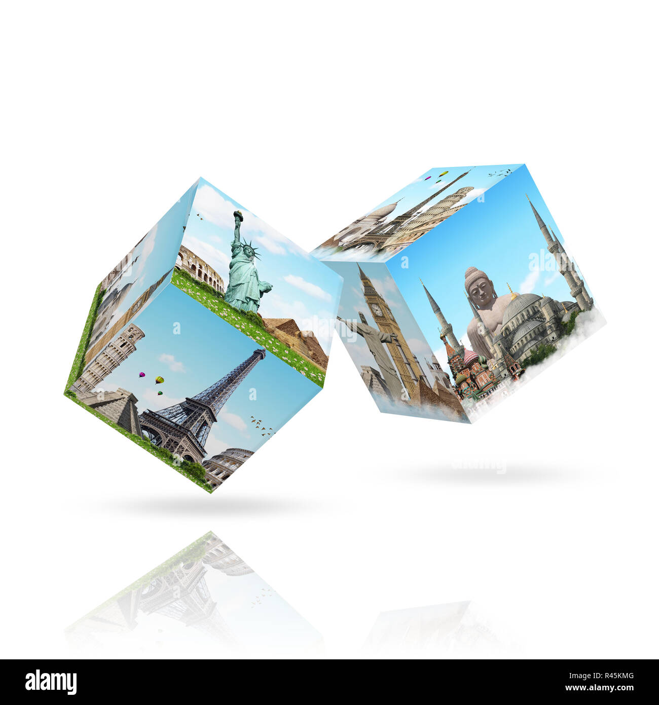 Abbildung: berühmte Denkmal Stockfoto