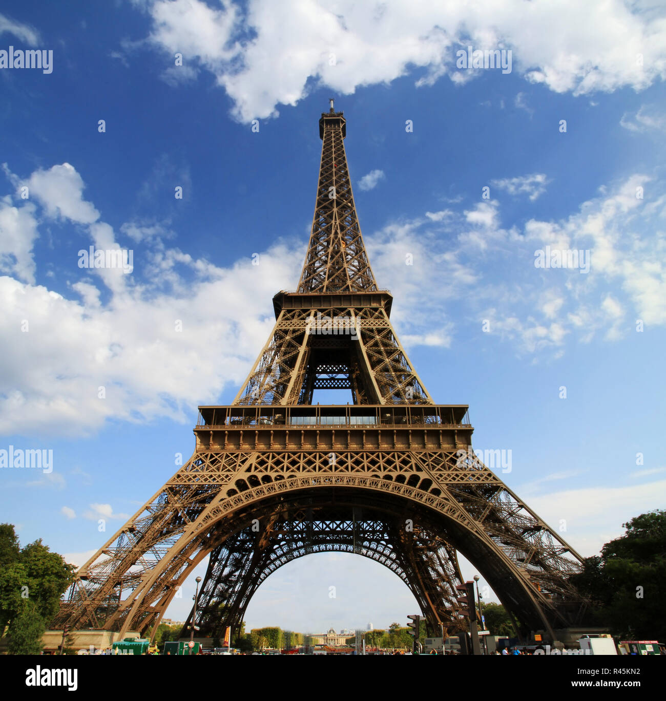 Paris Eiffelturm Stockfoto