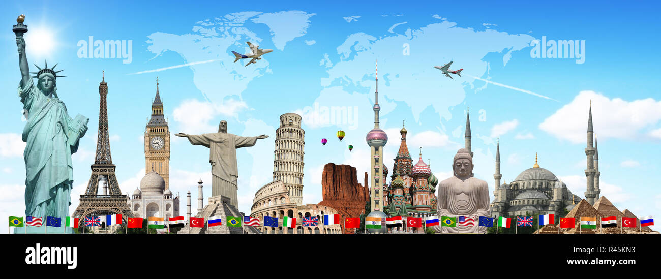 Abbildung: berühmte Denkmal Stockfoto