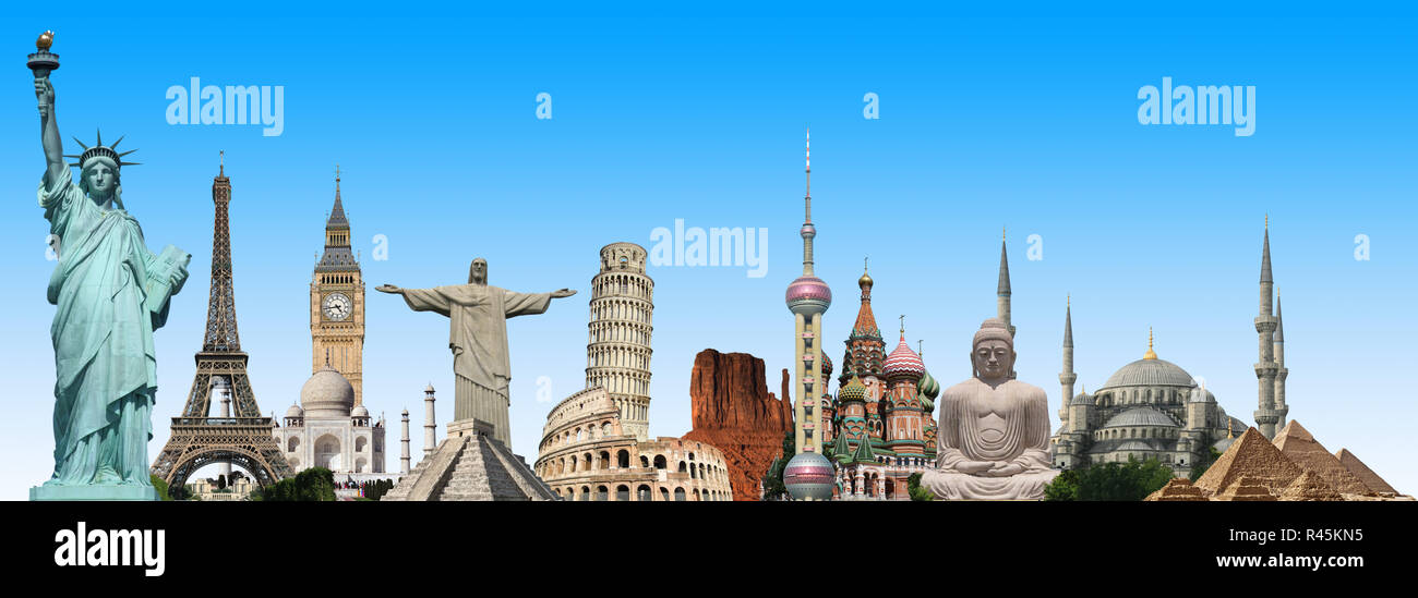 Abbildung: berühmte Denkmal Stockfoto