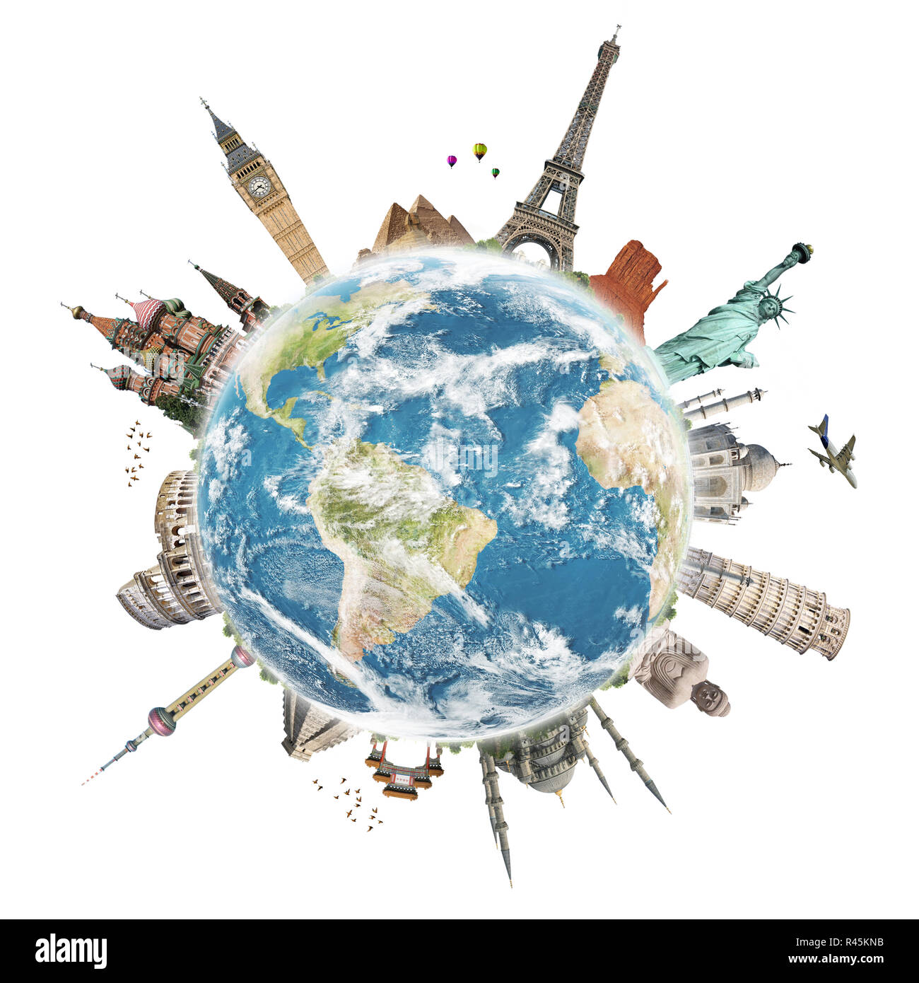 Abbildung: berühmte Denkmal Stockfoto