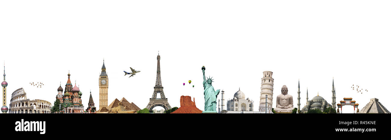 Abbildung: berühmte Denkmal Stockfoto