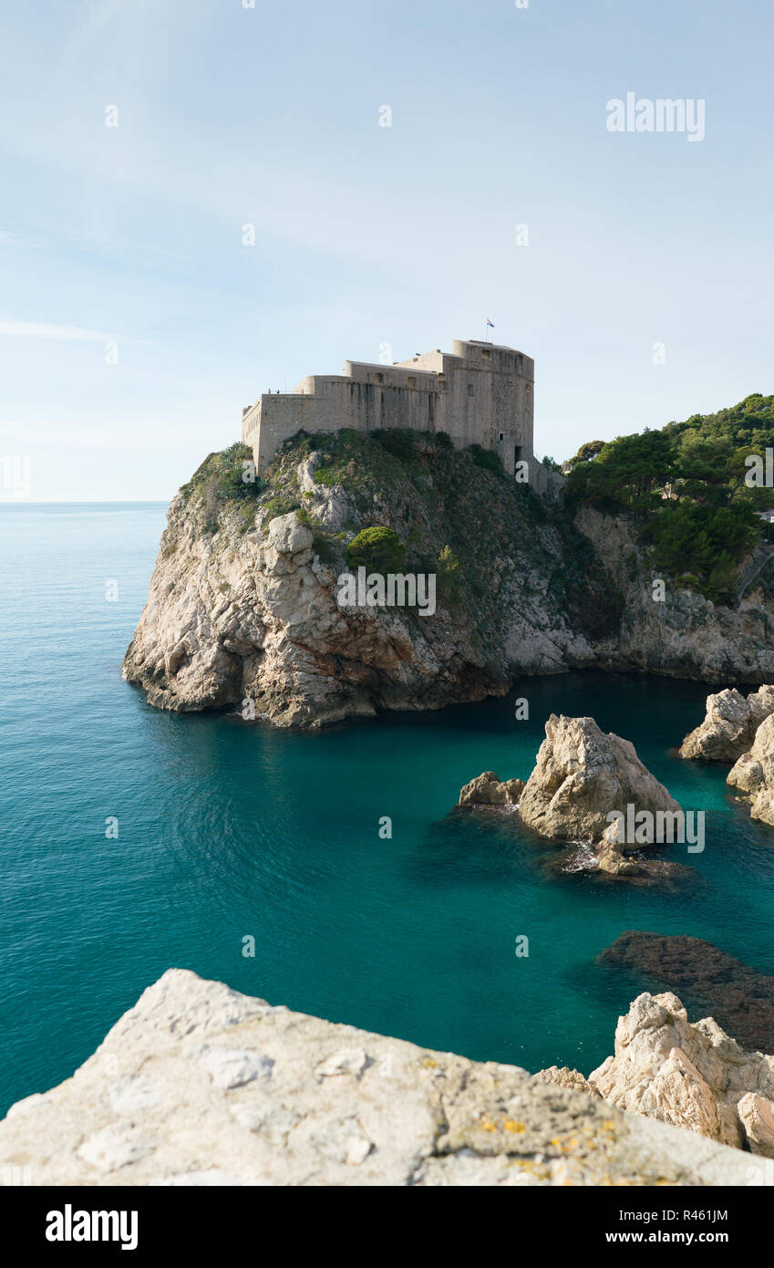 Festung Lovrijenac in der Altstadt von Dubrovnik Stockfotografie Alamy