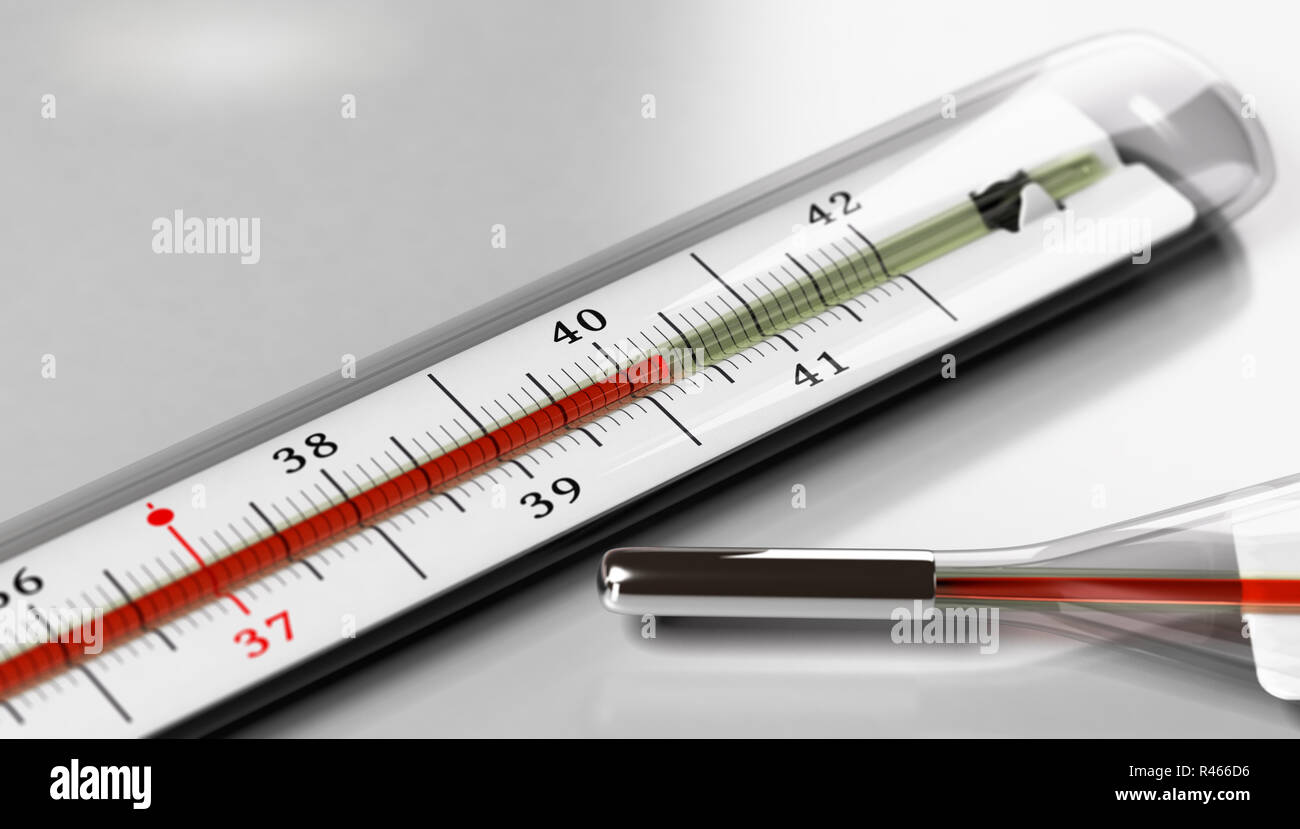 Fieber thermometer 40 grad -Fotos und -Bildmaterial in hoher Auflösung ...
