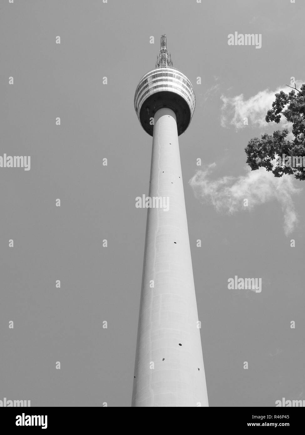 Fernsehturm in Stuttgart Stockfoto