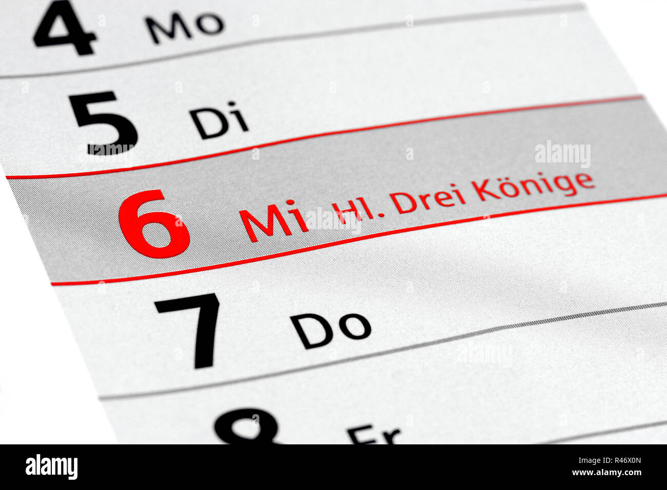 Heilige drei Könige Stockfoto