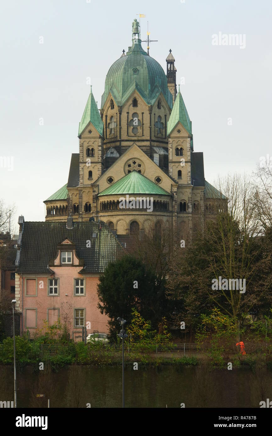 Quirinus Münster Stockfoto