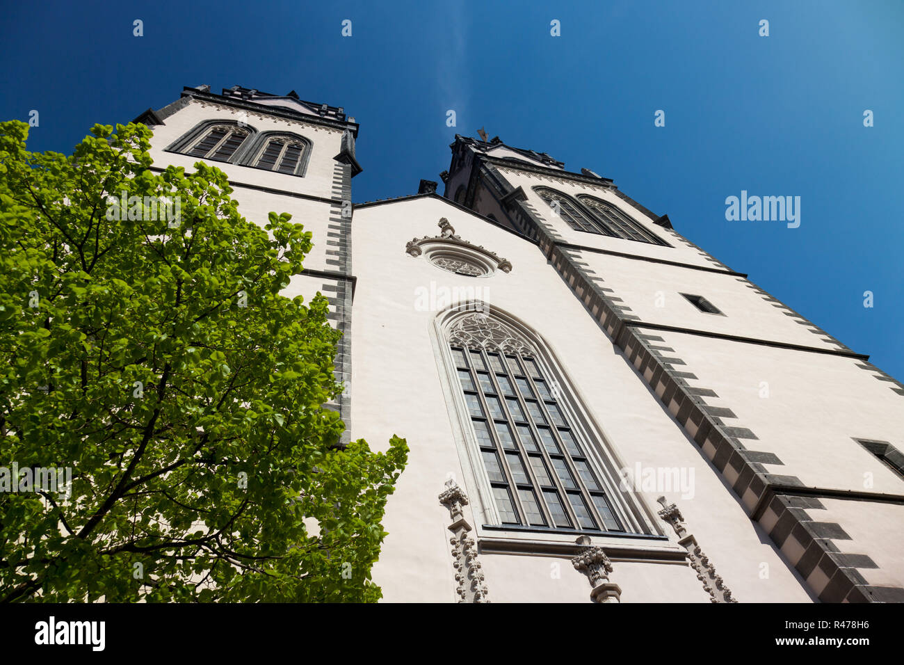 Kirche St. Aegidien Oschatz Stockfoto