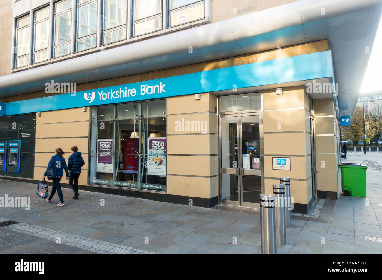 Yorkshire Bank Gebäude in Bradford, West Yorkshire, UK Stockfoto