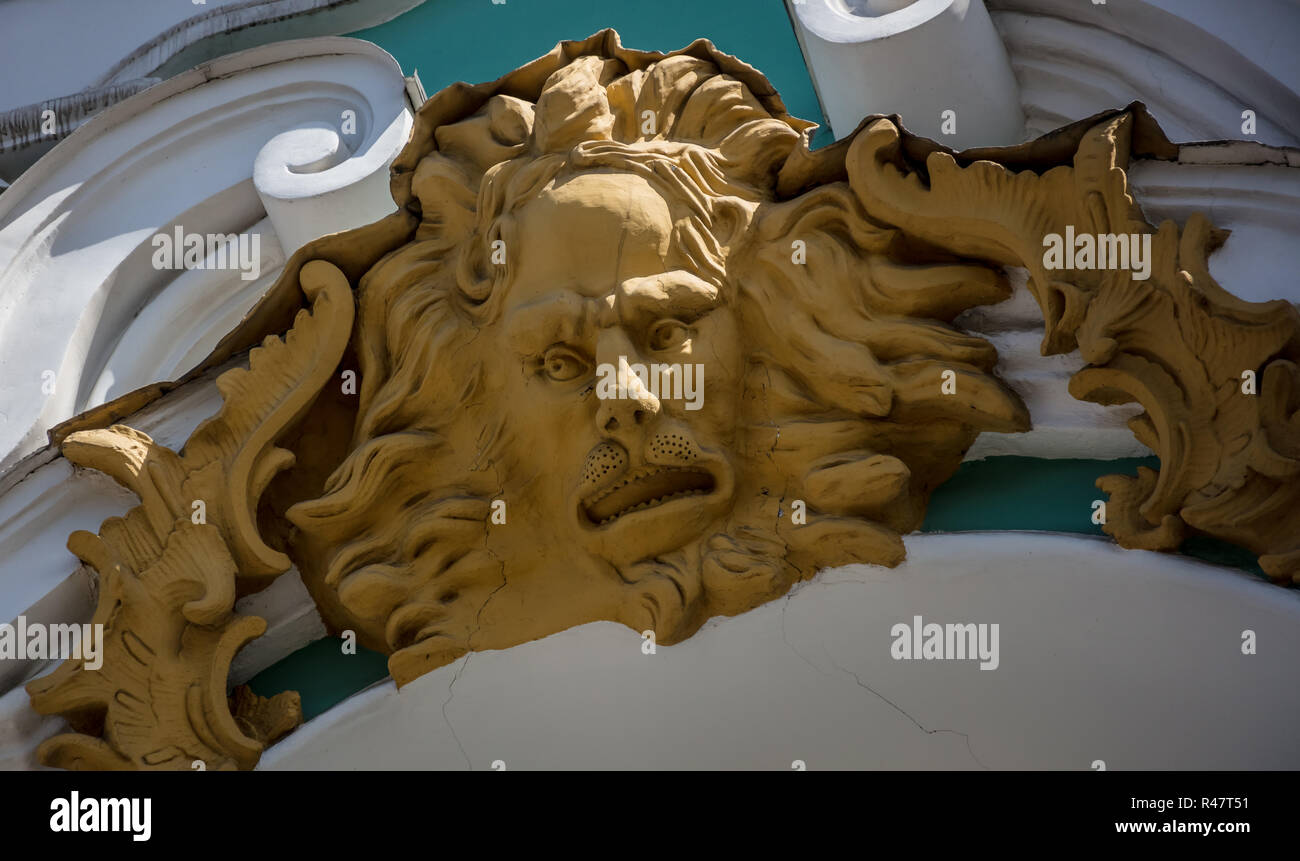 Gargoyle, Eremitage, St. Petersburg Stockfoto