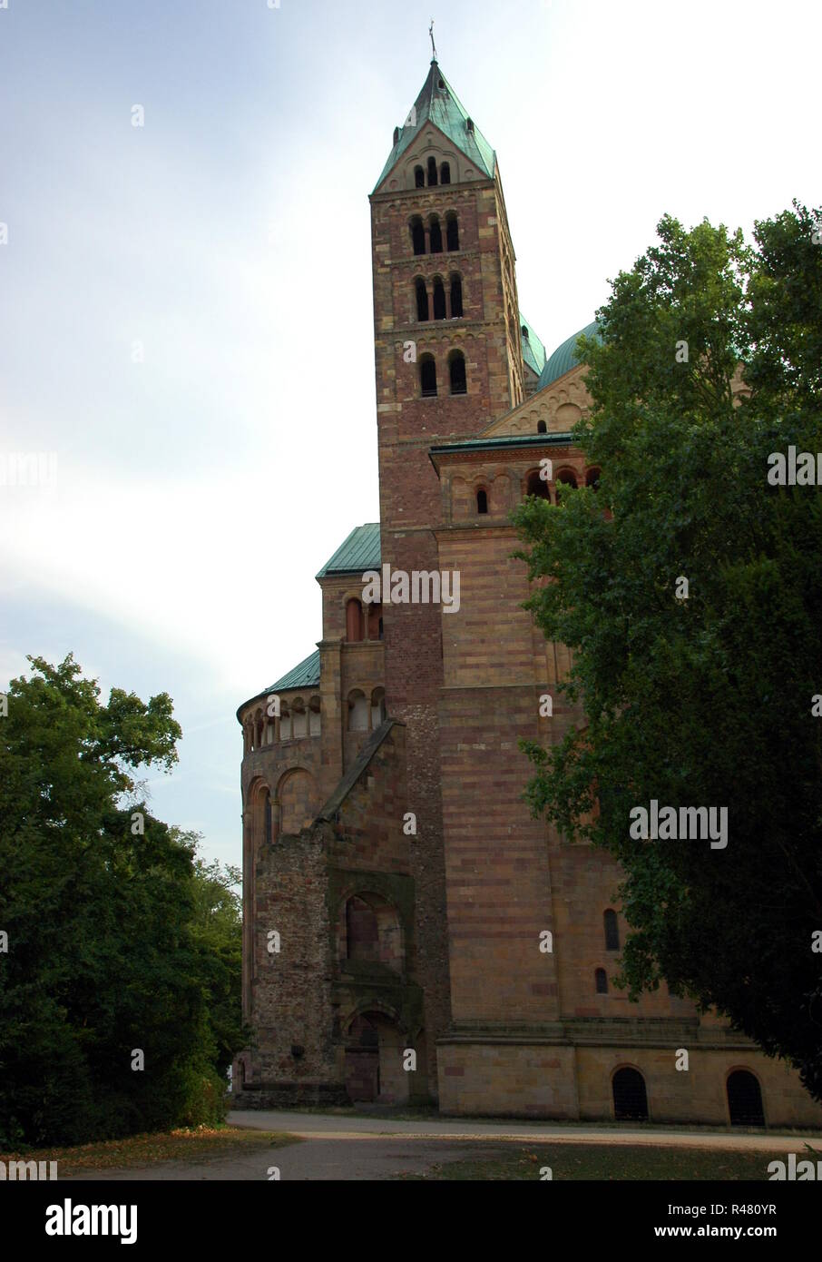 Der Dom zu Speyer Stockfoto