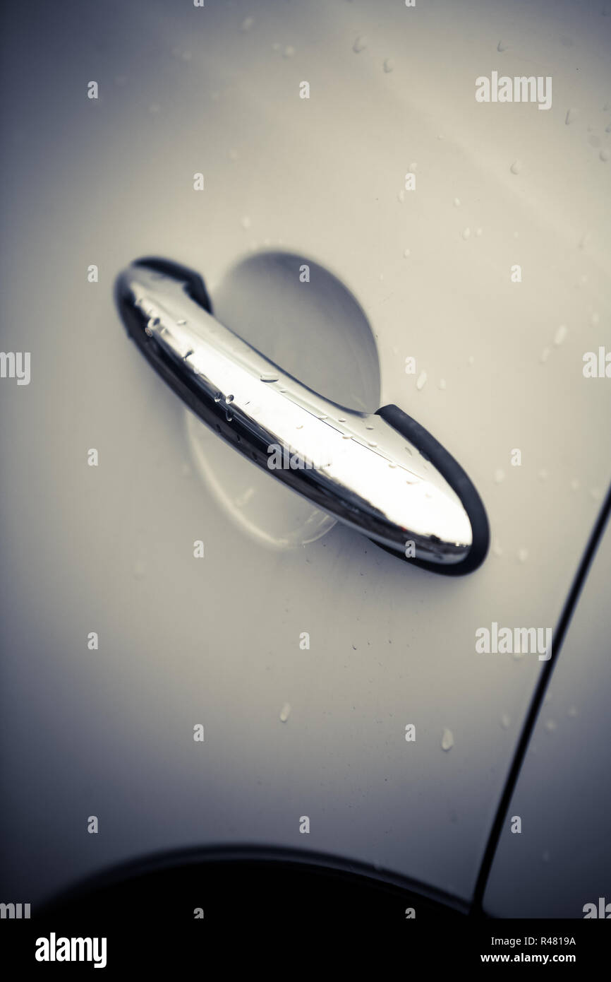 Auto-Türgriff Stockfoto