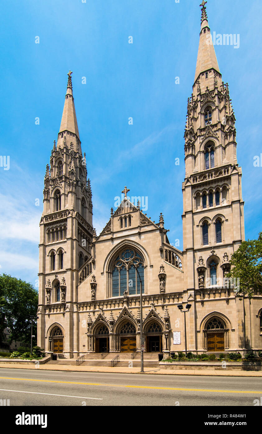 Saint Paul Kathedrale ist die Mutter Kirche von der römisch-katholischen Diözese Pittsburgh in Pittsburgh, Pennsylvania, USA Stockfoto