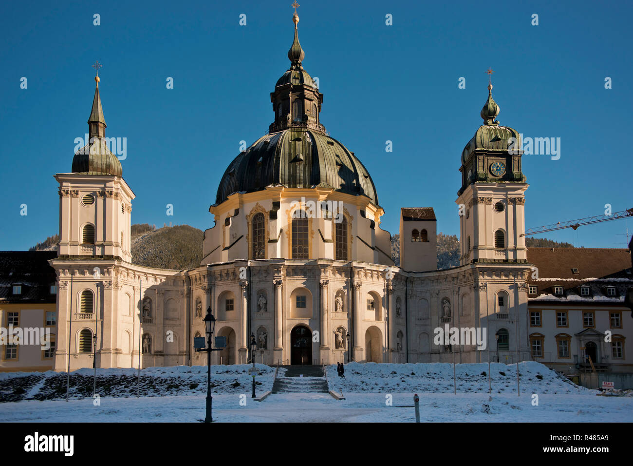 Das Kloster Ettal Stockfoto