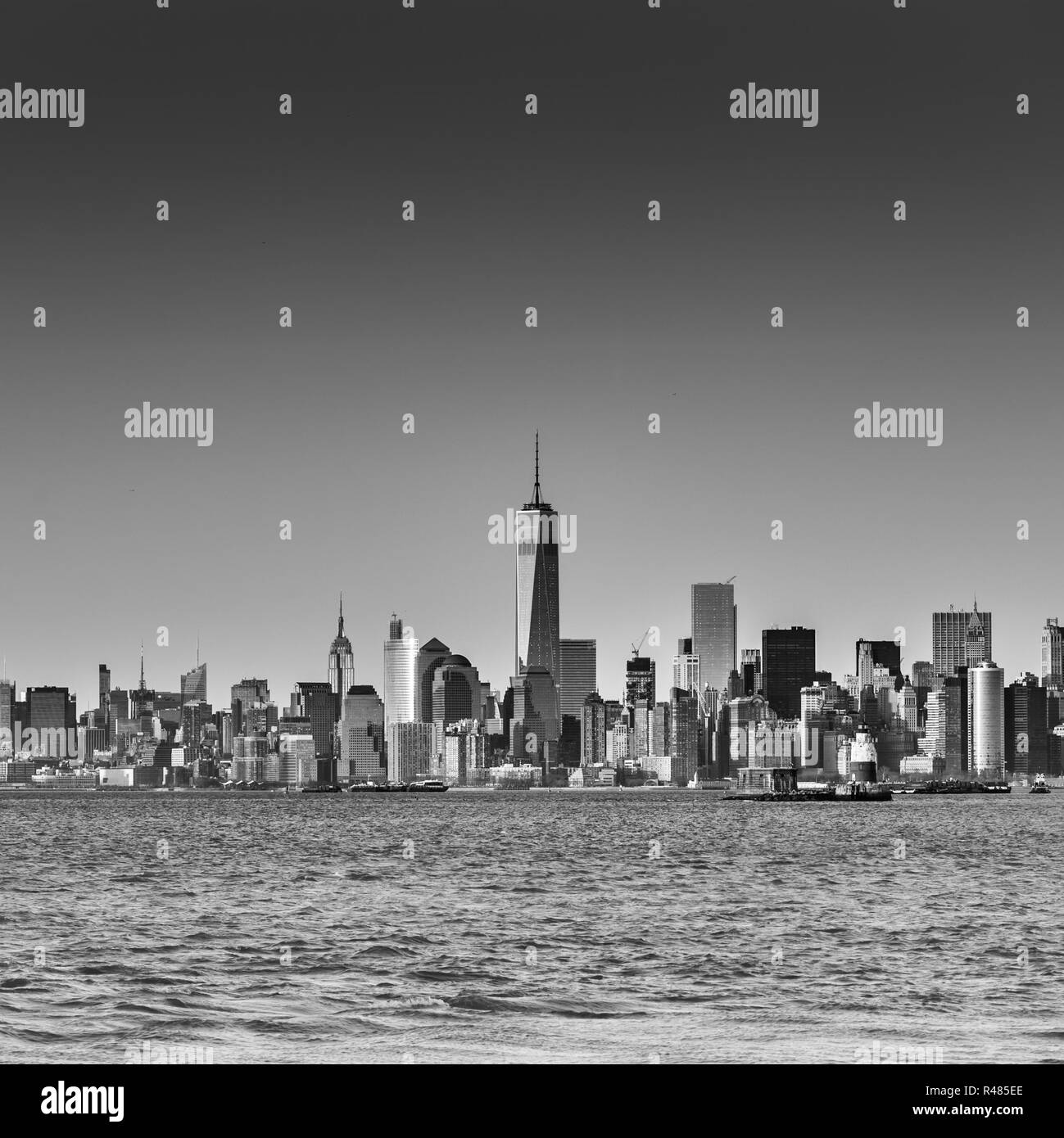 New York City Manhattan Skyline der Innenstadt Stockfoto