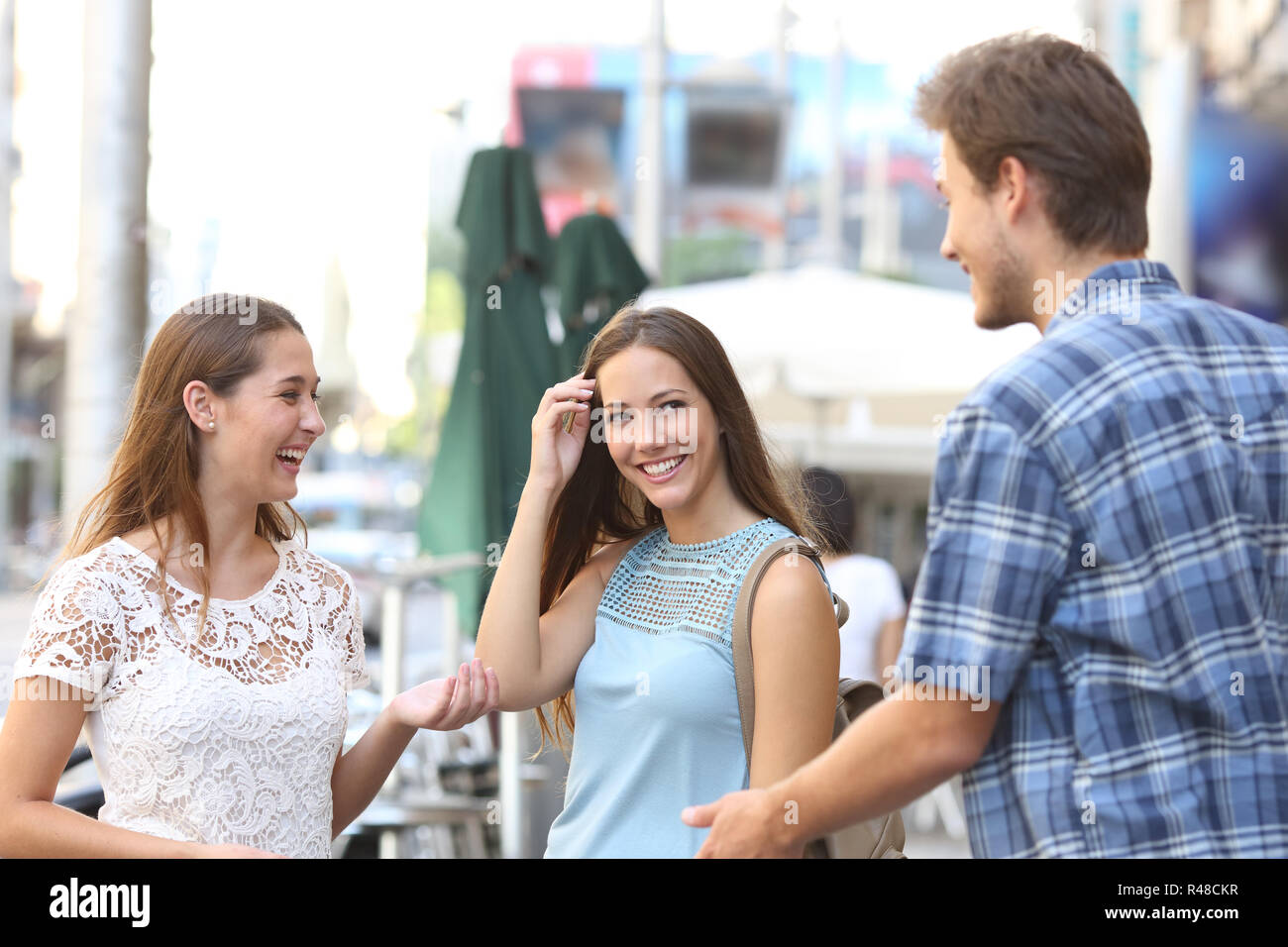 mit freund flirten