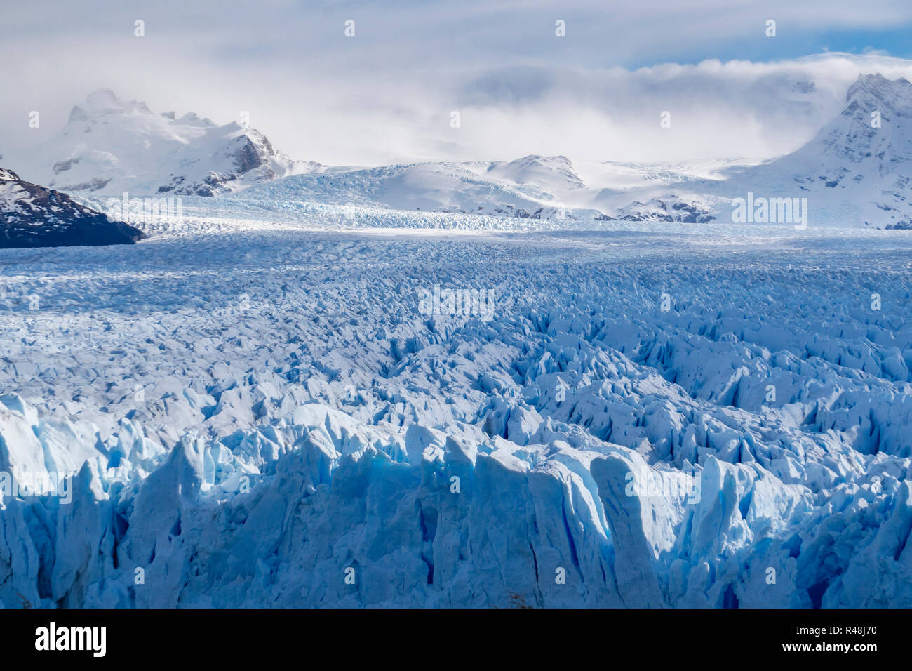 Perito Moreno Gletscher in Argentinien Stockfoto