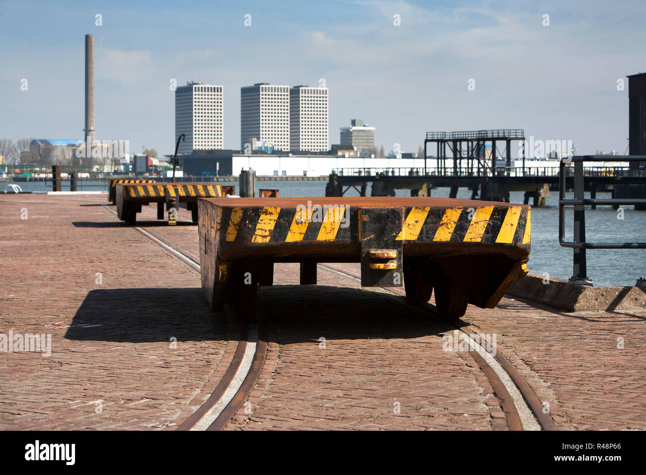 Industriegebiet Stockfoto