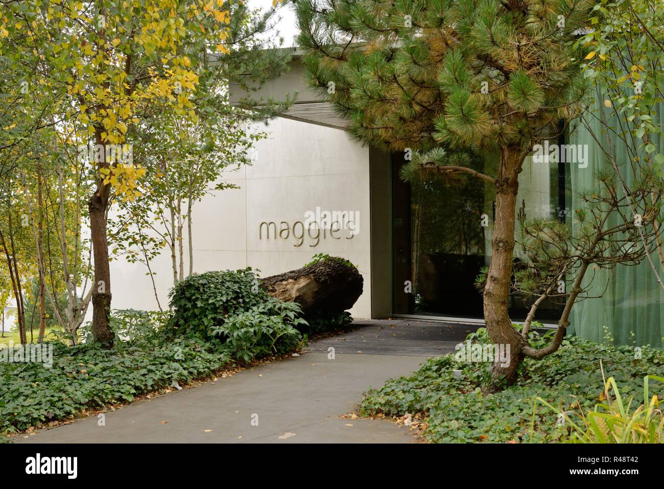 Maggie's Cancer Support Center unter Gartnavel General Hospital, Glasgow, Schottland, Großbritannien Stockfoto