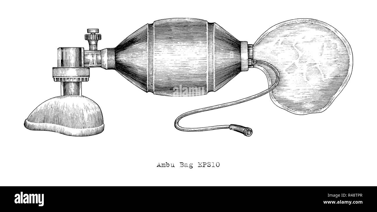 Ambu-Beutel für Kinder stockbild. Bild von beutel, anästhesist - 18269687