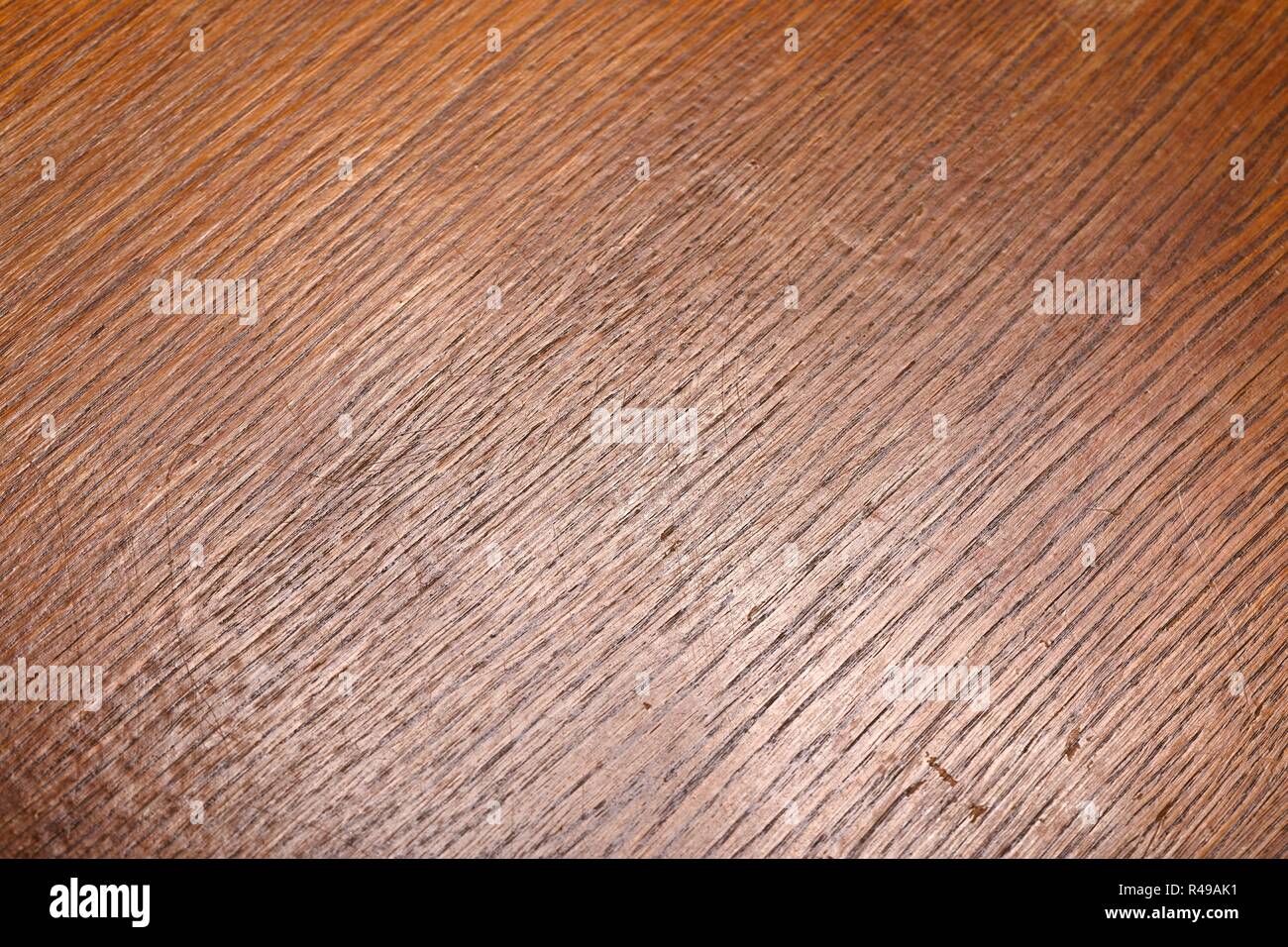 Holz Schreibtisch Textur Stockfoto