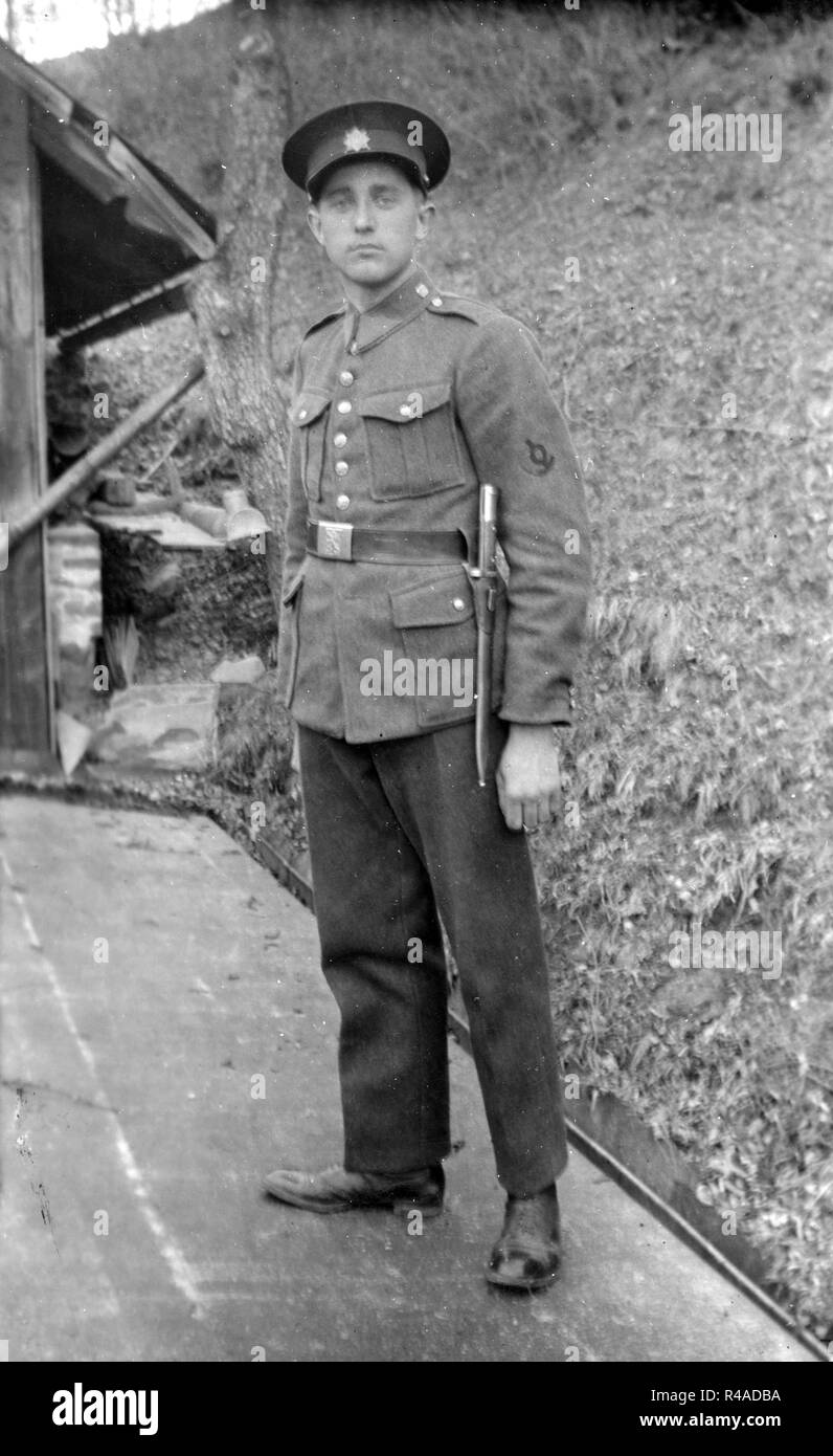 Tschechische Soldat WW2 Stockfoto
