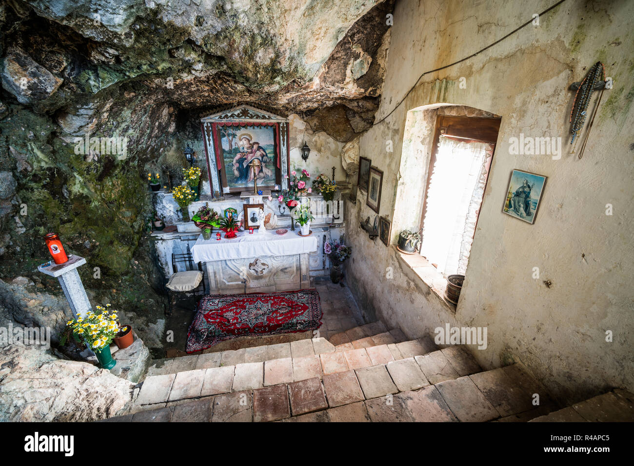 Grotta, Stilo, Kalabrien, Italien, Europa Stockfoto